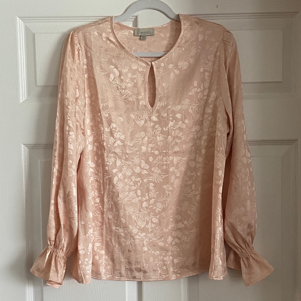 Blush Floral Blouse